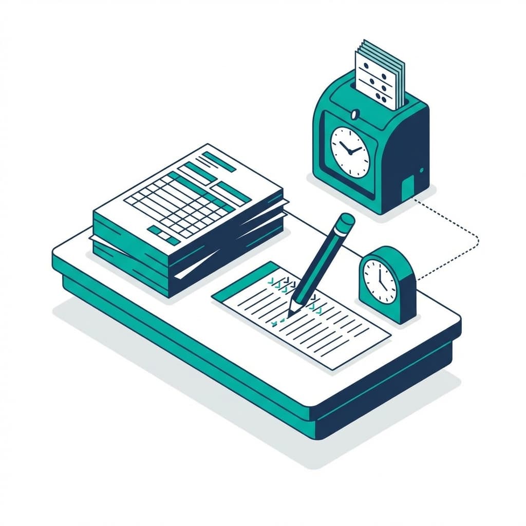 Manual Timesheet Collection and Payroll